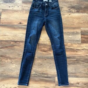 KanCan Women's Dark Blue Skinny Jeans